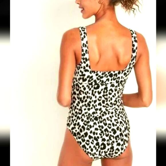BRAND NEW BYRON BLUE TUMMY CONTROL ANIMAL PRINT DESIGN ONE-PIECE SWIMSUITS - Picture 15 of 15